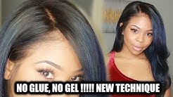 SALON SECRETS:  Glueless LACE FRONT WIG Technique | WOWAFRICAN