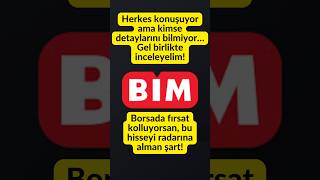 BİM Hissesi 2025 Analizi: Fırsat mı, Tehlike mi?#BİMAS #BİMHisse #Borsa #Yatırım #HisseSenedi