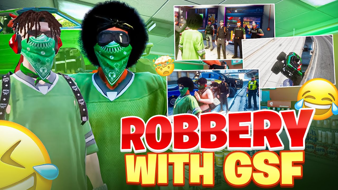 Store Robbery In Monster Truck Went Extremely wrong 😨 | GTA 5 Funny Highlights