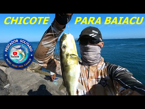 PESCARIA de BAIACU ARARA e como FAZER o CHICOTE para PESCA do BAIACU ARARA (Baiacu bandeira)