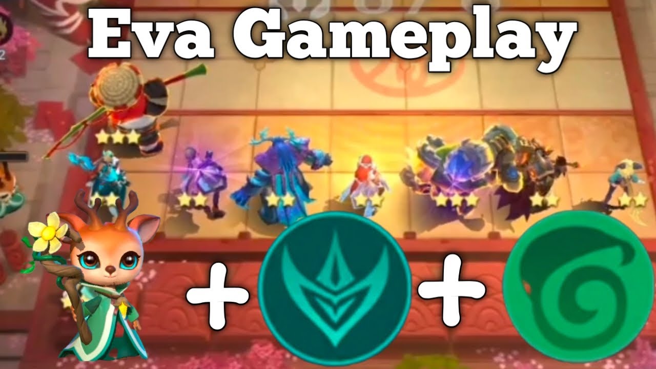 Magic chess - Eva Gameplay Guardian + Nature Spirit Synergy