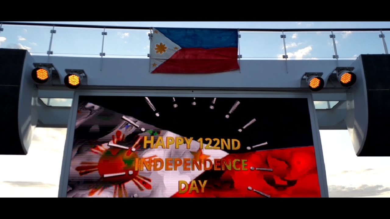 Philippine independence day (122nd) part1 seafarer - YouTube