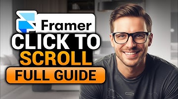 Framer Click To Scroll (EASY FULL GUIDE) | Click to scroll framer