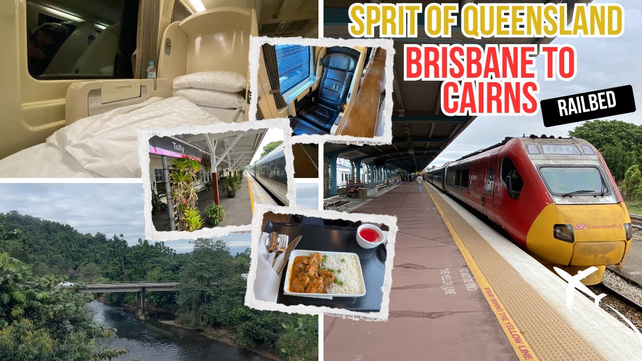 Spirit of Queensland BRISBANE to CAIRNS in Railbed