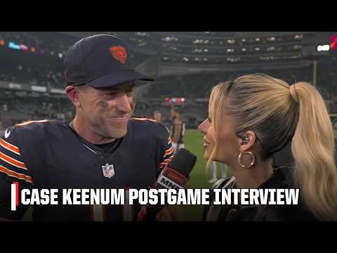 Case Keenum says ‘Ben Johnson was cookin’ as Bears beat Eagles on MNF | NFL on ESPN