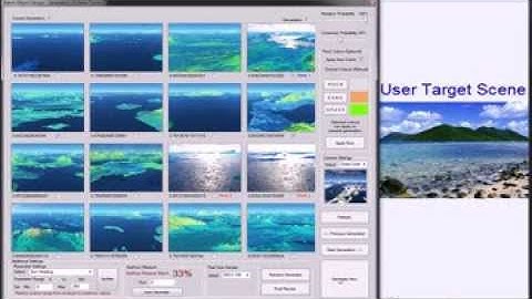 Landscape Design using Interactive Genetic Algorithm - target Alpine scenery