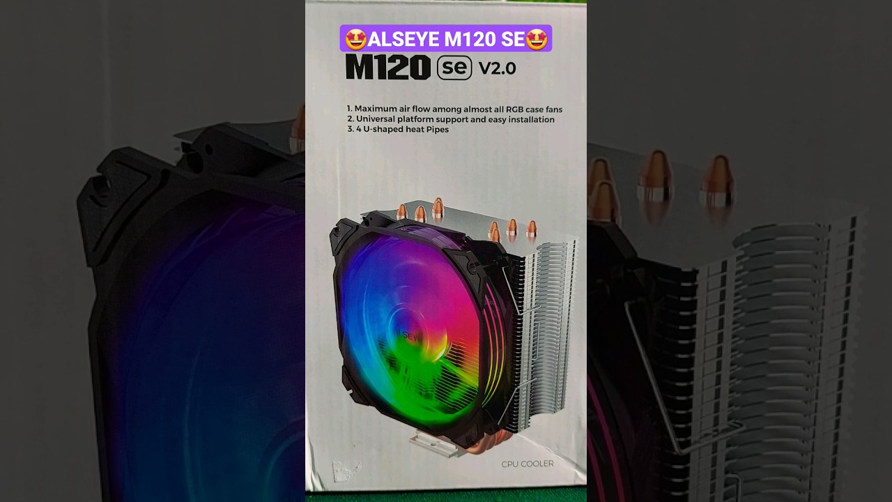 best cpu cooler alseye m120 se v2.0 argb 