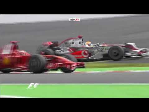 Raikkonen vs Hamilton - 2008 Belgian Grand Prix