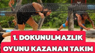 Survivor All Star 1. Dokunulmazlık Oyunu Kazanan Takım Belli Oldu!