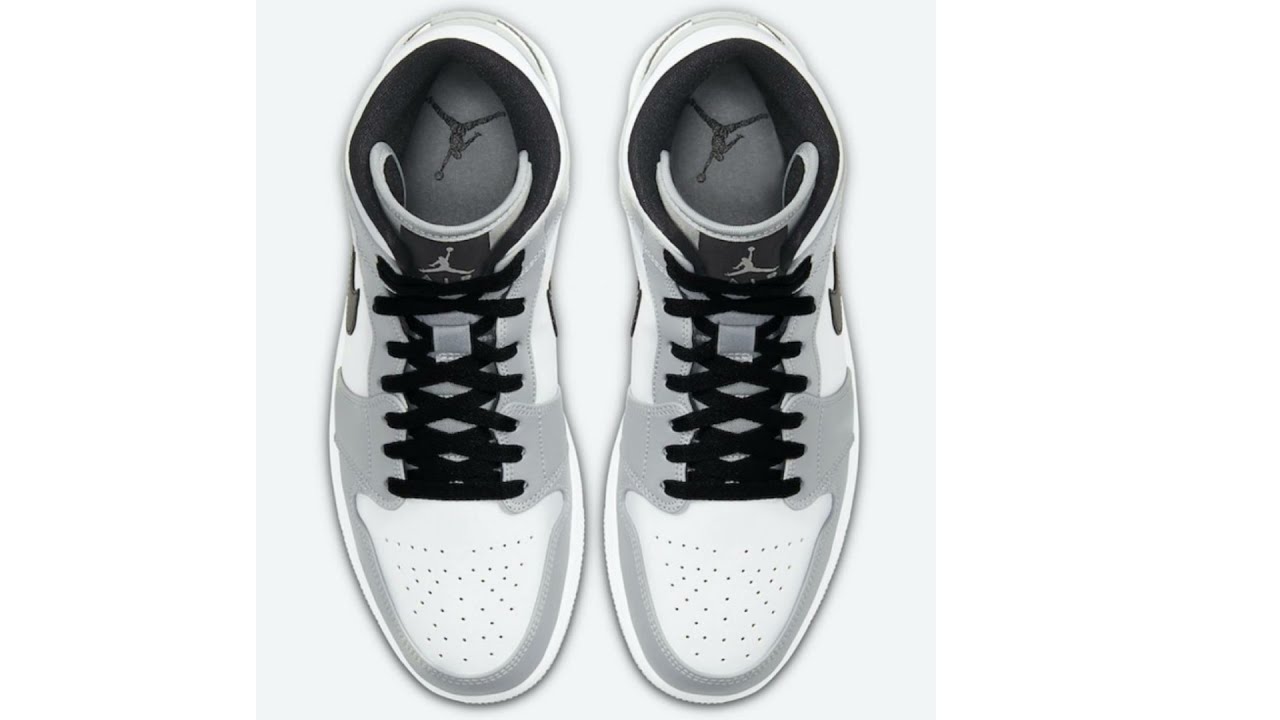Jordan 1 Grigio Fumo Chiaro Medio - Jordan Stockx.