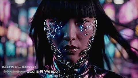 Falling In Reverse feat. Marilyn Manson - God Is A Weapon (GABAT Remix) VISUALIZER - HARD TECHNO PSY