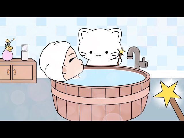 Rumi's Spa Treatment, Cat's Lucid Dreaming | ASMR Animation