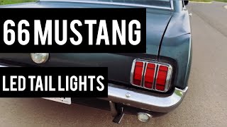 1966 Mustang | LED Taillights 1965 1966 Mustang Install Led Taillight Kit