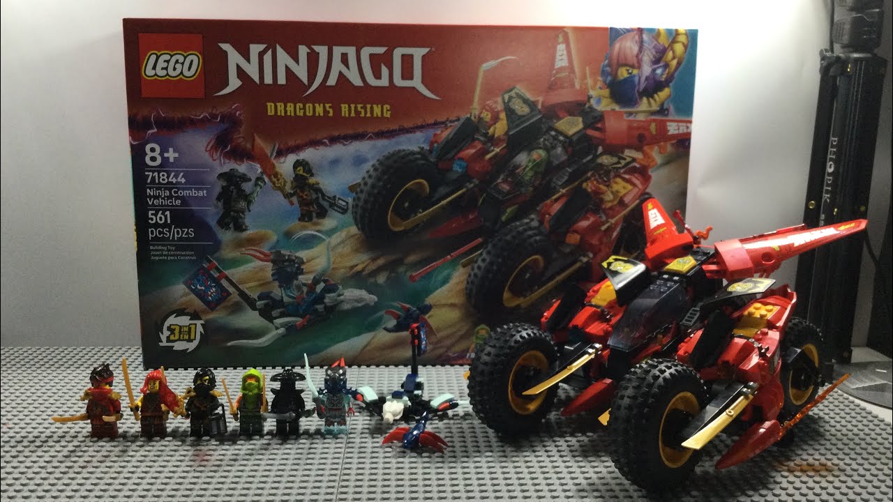 Lego Ninjago: Dragons Rising (Season 3) 71844 Ninja Combat Vehicle