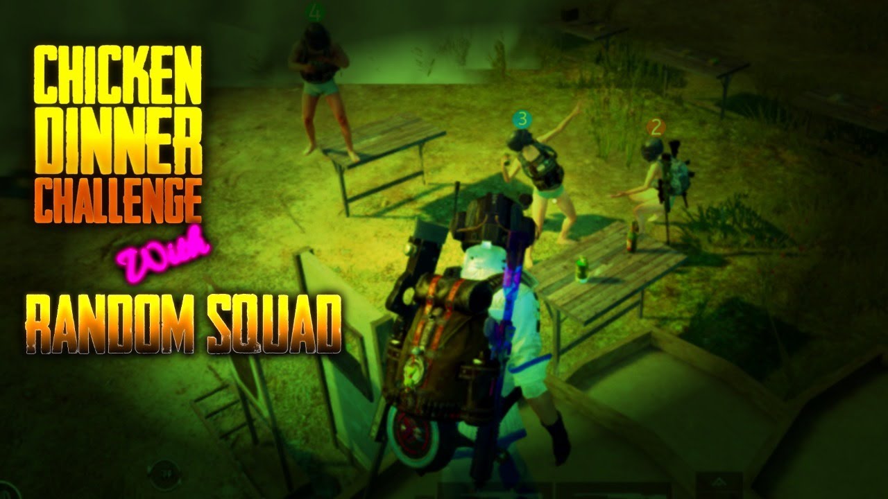 🔴PUBG MOBILE LIVE : CHICKEN DINNER CHALLENGE WITH RANDOM SQUAD - YouTube