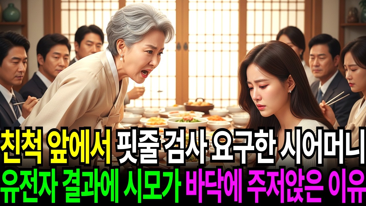 네가 낳은 애가 진짜 내 손자 맞냐 핏줄 의심한 시어머니, 결과지 보고 바닥에 주저앉은 이유 | 시니어사연 | 감동사연 | 며느리사연 | 반전사연 | 가족사연