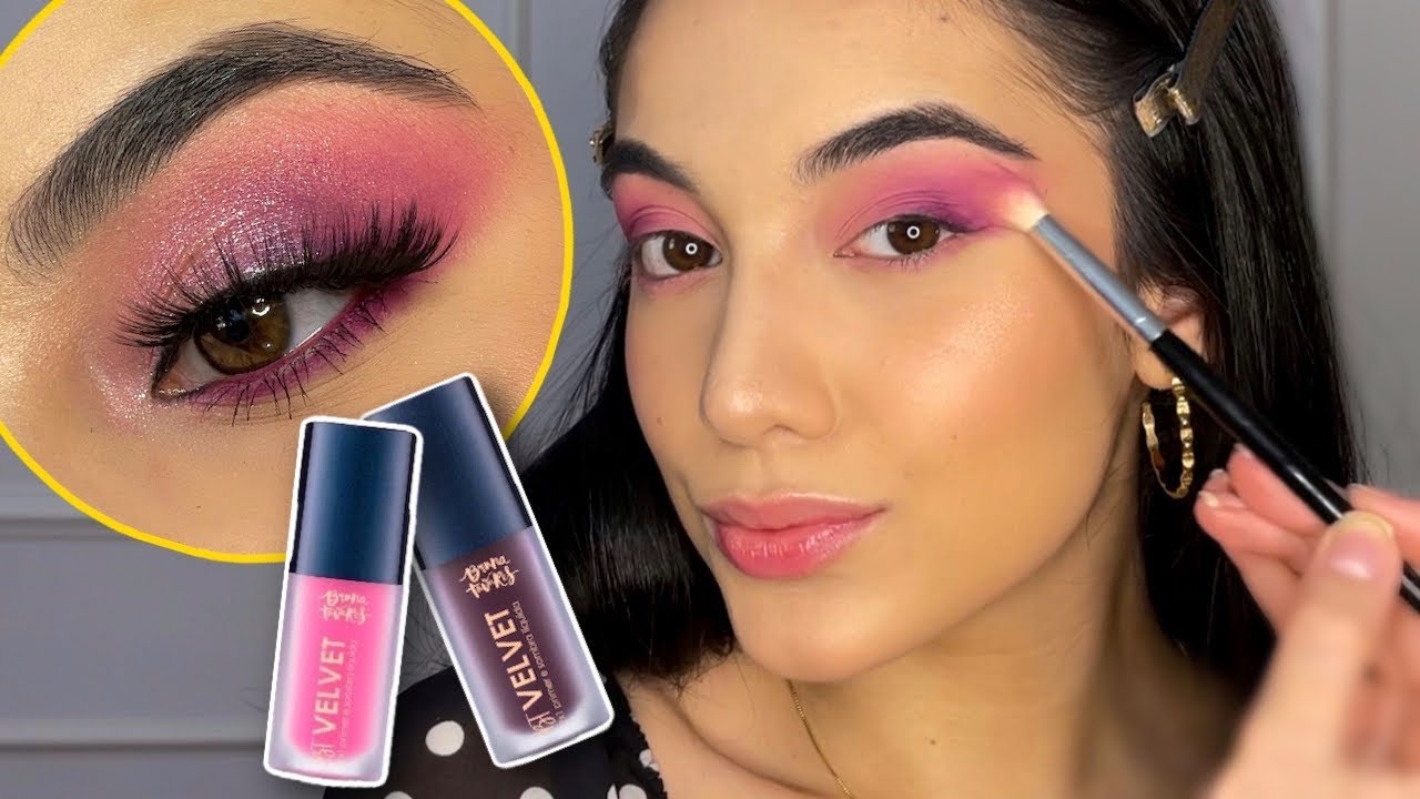COMO ESFUMAR SOMBRA LÍQUIDA - BT Velvet Linha Bruna Tavares