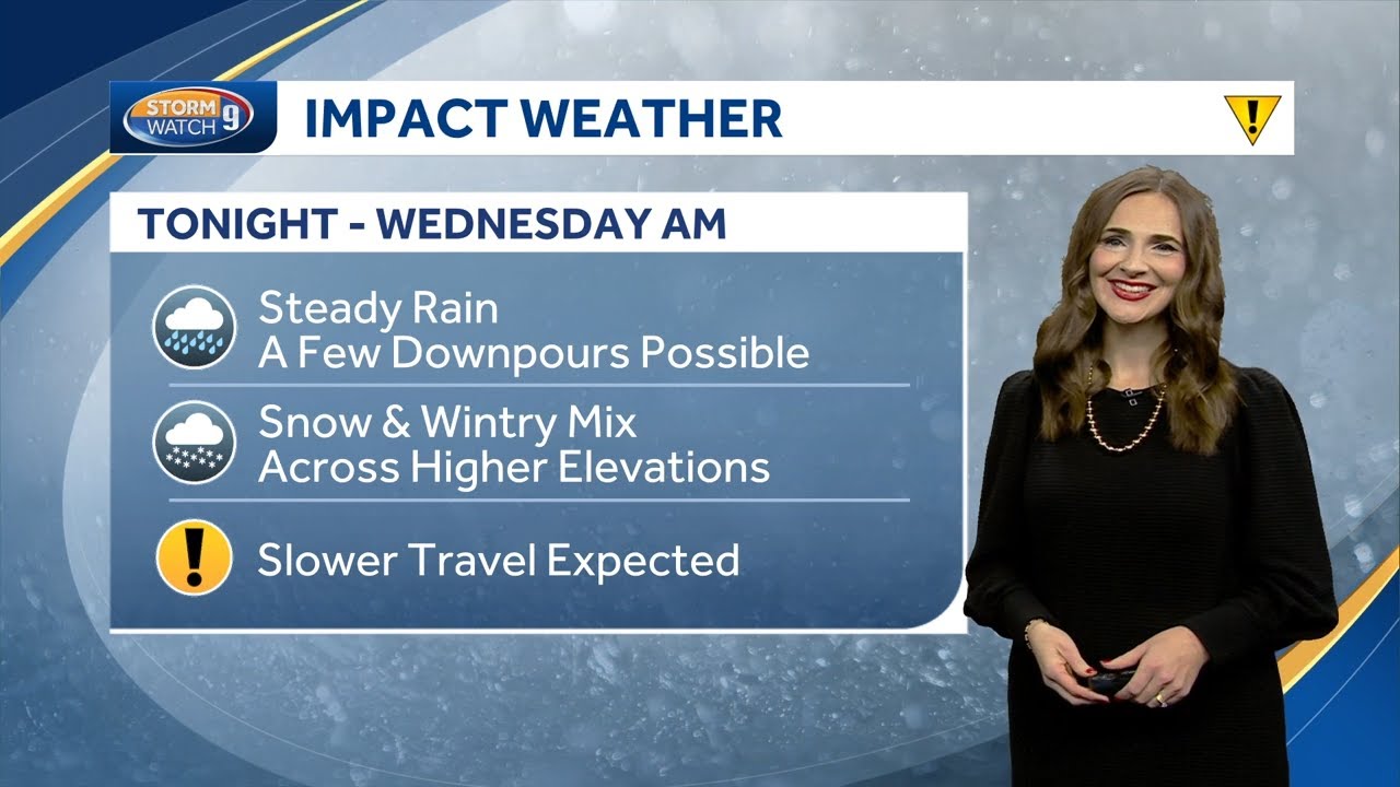 Video: Rain, wet snow ahead for New Year’s Day - YouTube