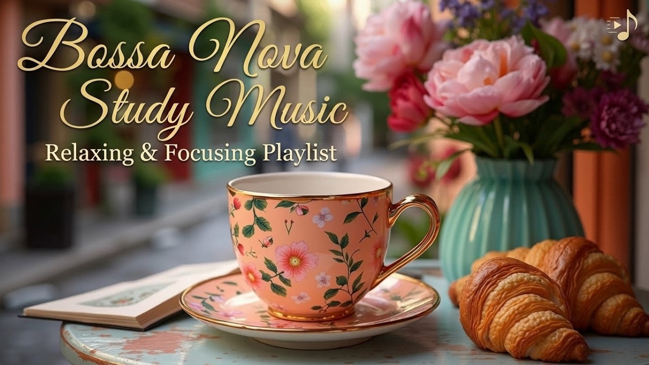 Расслабляющий легкий джаз и босса-нова для работы, учебы и лучшей концентрации