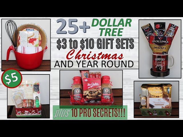 25 DOLLAR TREE DIY CHRISTMAS Gift Basket Ideas