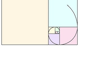 A fibonacci Spiral, animated with Python "Turtle".