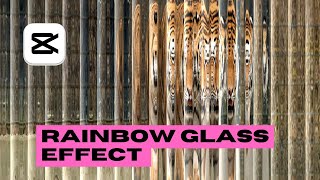 How to Add a Rainbow Glass Effect to Videos in CapCut PC | StepByStep Guide