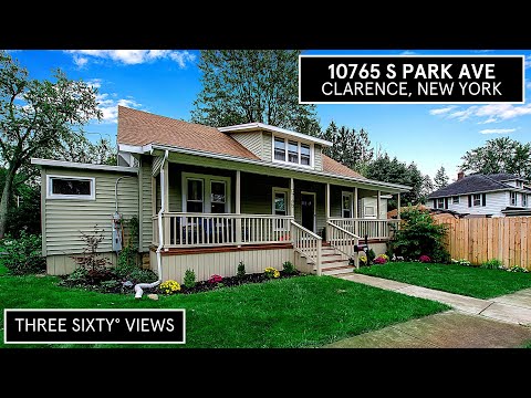 10765 S Park Ave, Clarence, NY home video tour