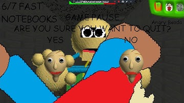 Baldi loves Math Super Fast