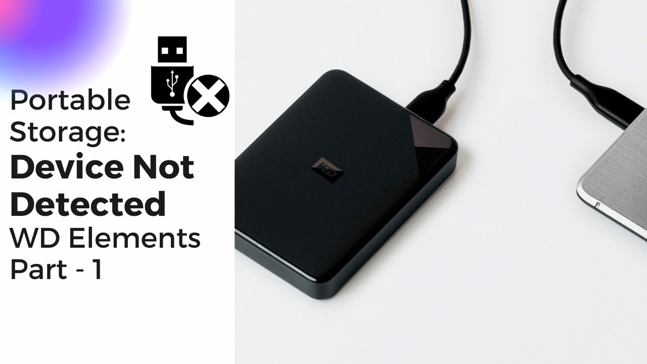 WD Elements Portable USB 3.0 External Hard Drive Storage (1 TB to 5 TB)