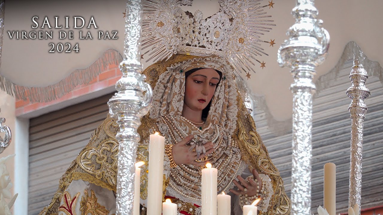 [4K] SALIDA DE LA VIRGEN DE LA PAZ - ALMERÍA 2024