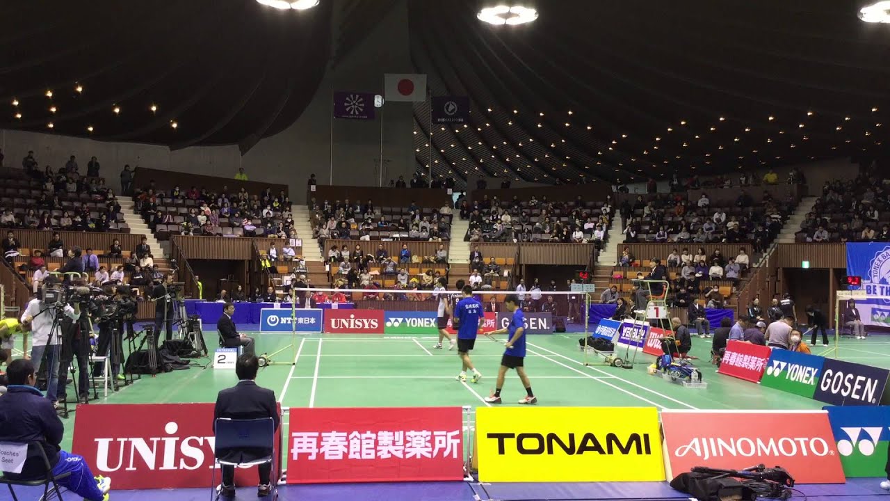 2015全日本総合バドミントン　準々決勝　早川/遠藤　対　渡辺/三橋　１