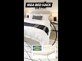 IKEA HACK Making my dream bed #diyheadboard #ikeahack