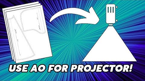 Turn ANY A0 Pattern into a Projector Pattern — Fast + Beginner Friendly