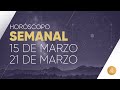 HOROSCOPO SEMANAL | 15 AL 21 DE MARZO | ALFONSO LEÓN ARQUITECTO DE SUEÑOS