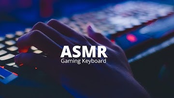ASMR | RGB Gaming KEYBOARD | Typing | Clicking | For Sleep | No Talking |