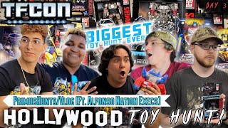 TOYHUNTING + SURPRISES IN HOLLYWOOD🔥! Kicked Out Of A Walmart 👀! (PrimusTC At TFCON LA)#transformers