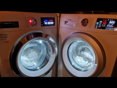 Video: Bosch Einbauwaschmaschine: Merkmale Des Einbaumodells WIW24340OE 60 Cm Breit, Übersicht Der Serie 6 Varianten