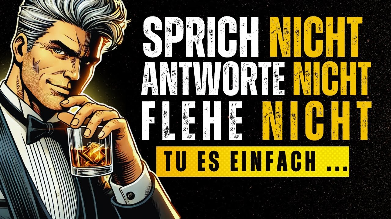 Mache, dass die Person, die dich ABGELEHNT hat, dich wie NIE zuvor BEGEHRT  Stoizismus