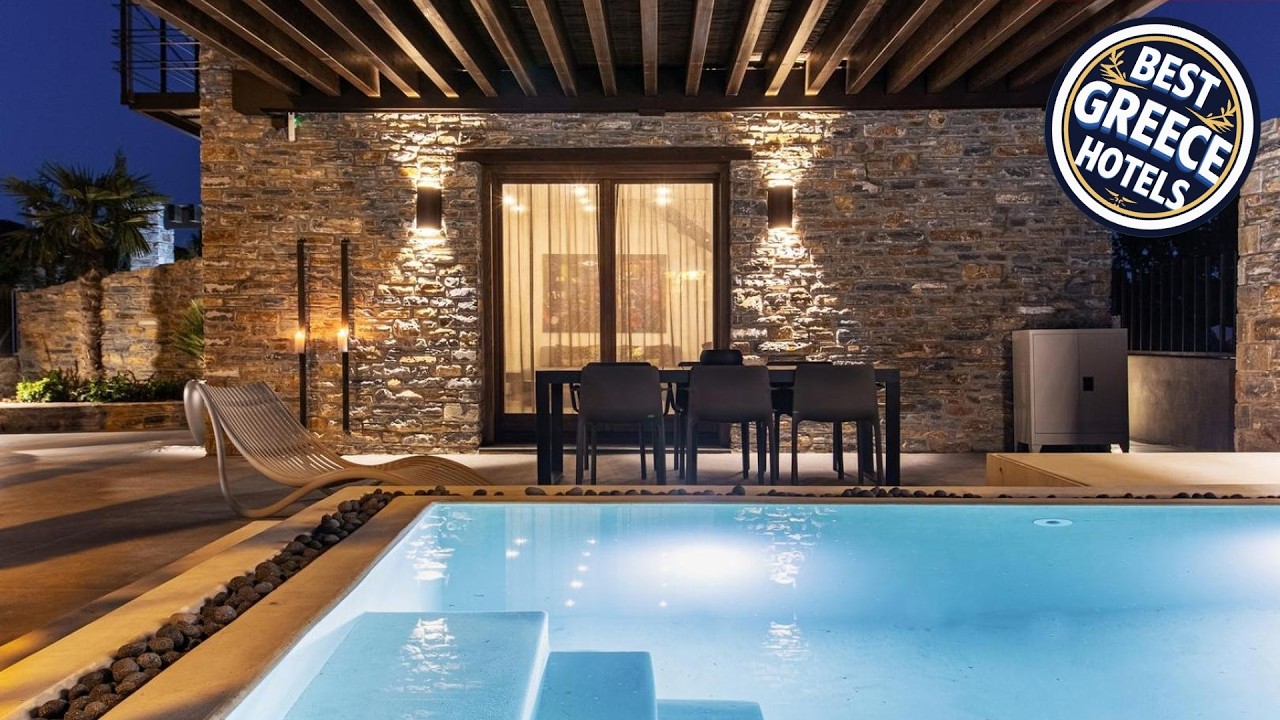 Lethe Villas with Private Pool Kato Gatzea Greece | Afissos, Greece | Hotel Review 🛏️