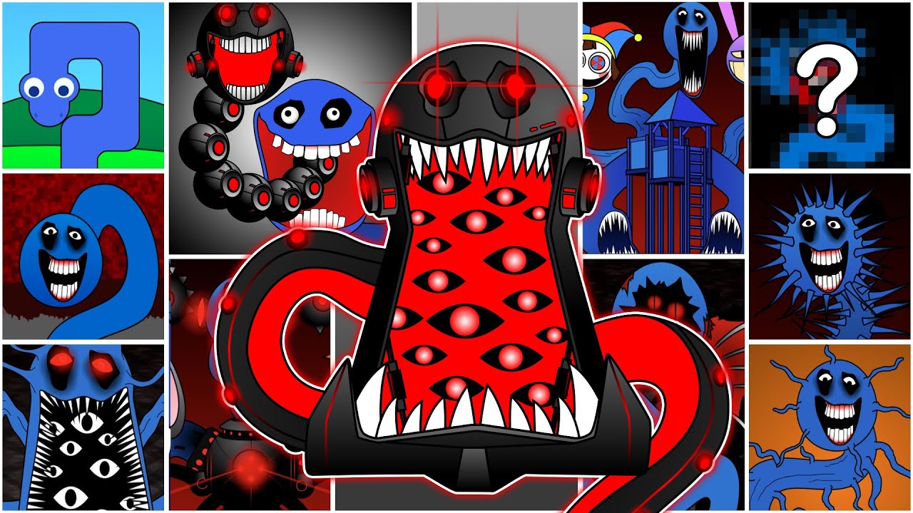 My Sprunki OC: HUNGRY SNAKE (from Phase 1 to NEW Phase 30, Phase 31)