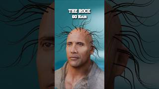 The Rock Wwe With Hair