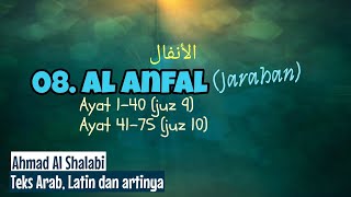 QS. 08. Al Anfal , Ahmad Al Shalabi, teks Arab, Latin dan artinya.