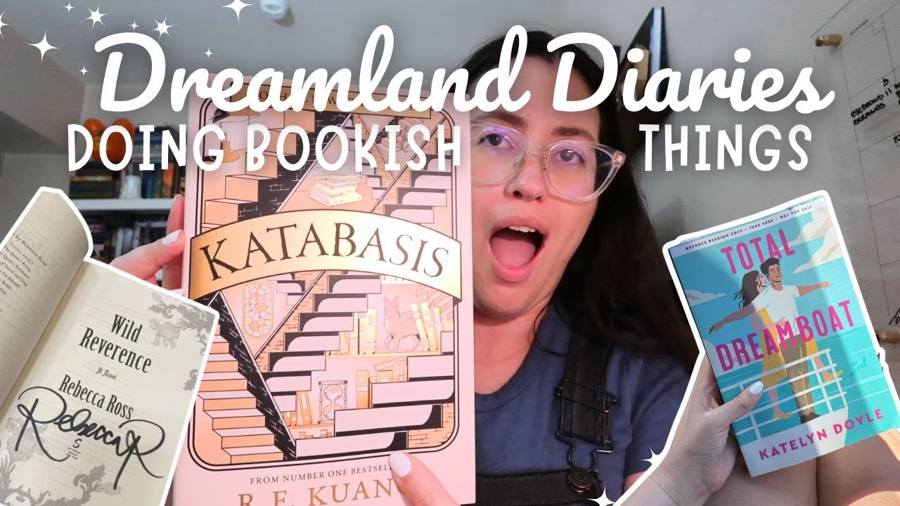 Doing Bookish Things 📘 book mail, new planner, arcs, book stamping, book event, & fairyloot unboxing