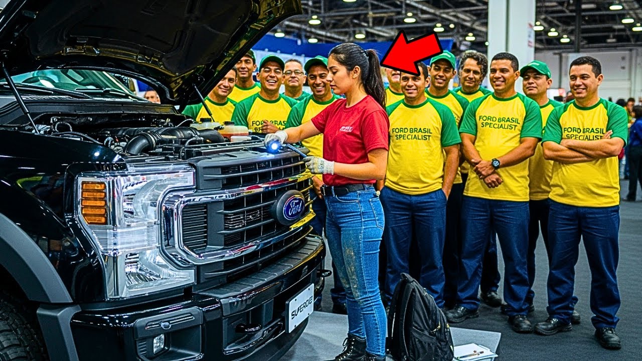 10 MECÁNICOS BRASILEÑOS FALLARON CON LA CAMIONETA HASTA QUE UNA MECÁNICA LATINA DETECTÓ EL PROBLEMA