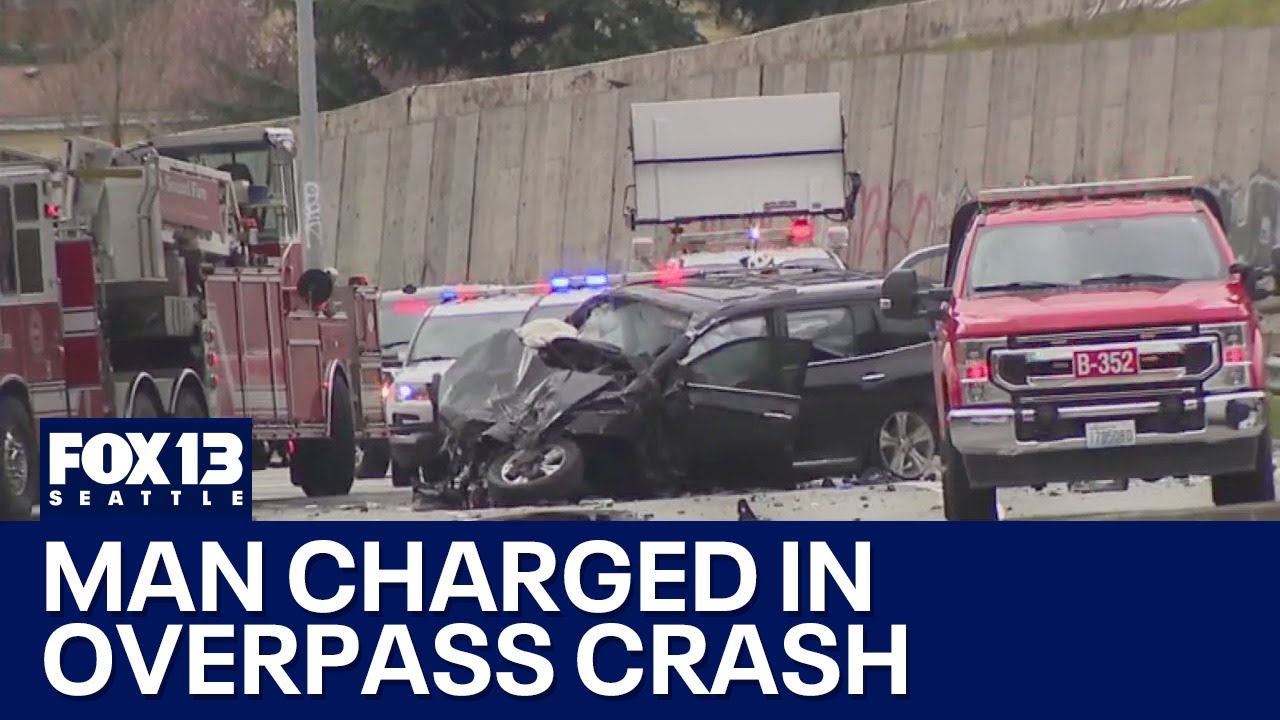 Man charged in deadly WA overpass crash | FOX 13 Seattle - YouTube