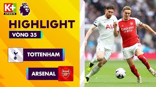 TOTTENHAM - ARSENAL | HAI HIỆP ĐẤU - HAI SẮC THÁI, HẤP DẪN DERBY BẮC LONDON | NGOẠI HẠNG ANH 23\/24