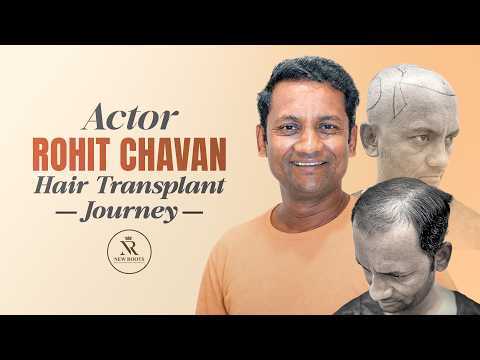 अभिनेता Rohit Chavan यांचा ७ महिन्यांचा Hair Transplant Journey! 😍 | New Roots