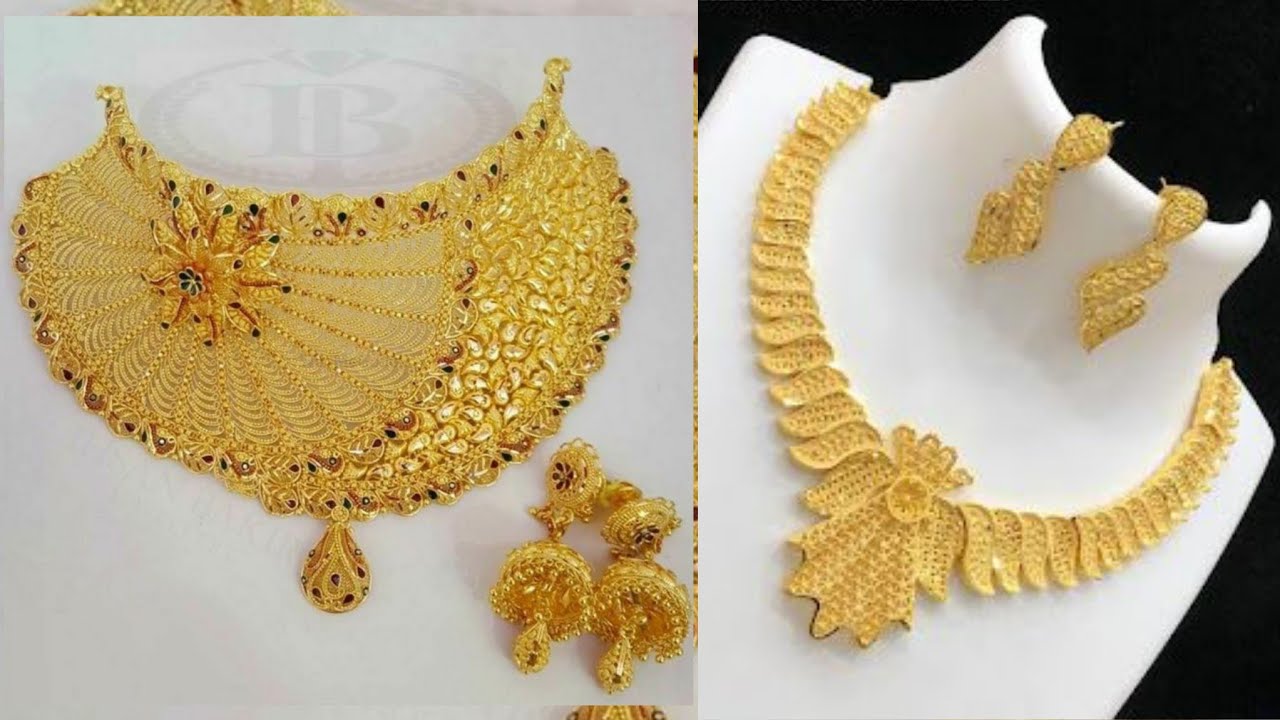 Dubai Gold Sets Jewellery Designs 2022 YouTube