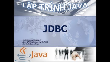 JDBC - Phần 1