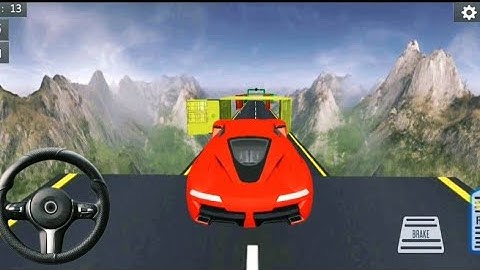 Impossible Car Stunt  3D Games #1 New  2020 - Racing Car Gameplay
